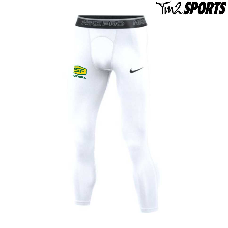 ISF2025 - Nike 3/4 Length Compression Tights - White