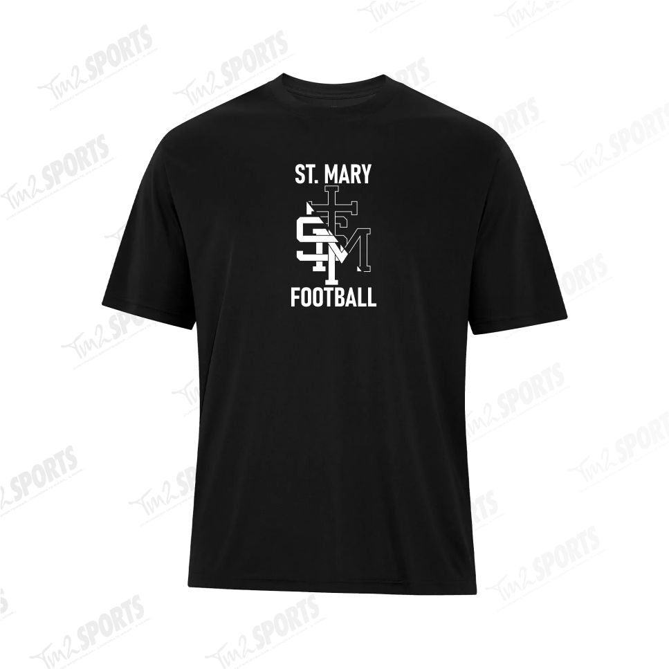 SMFB25 - Cotton Blend Tee - Black