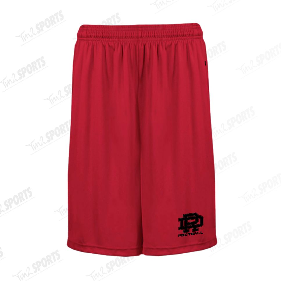 DFB25 - Pocketed 7" Shorts - Red