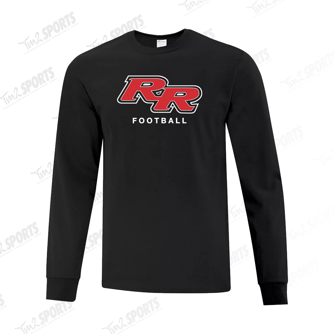KPARR25 - Cotton Long Sleeve Tee - Black