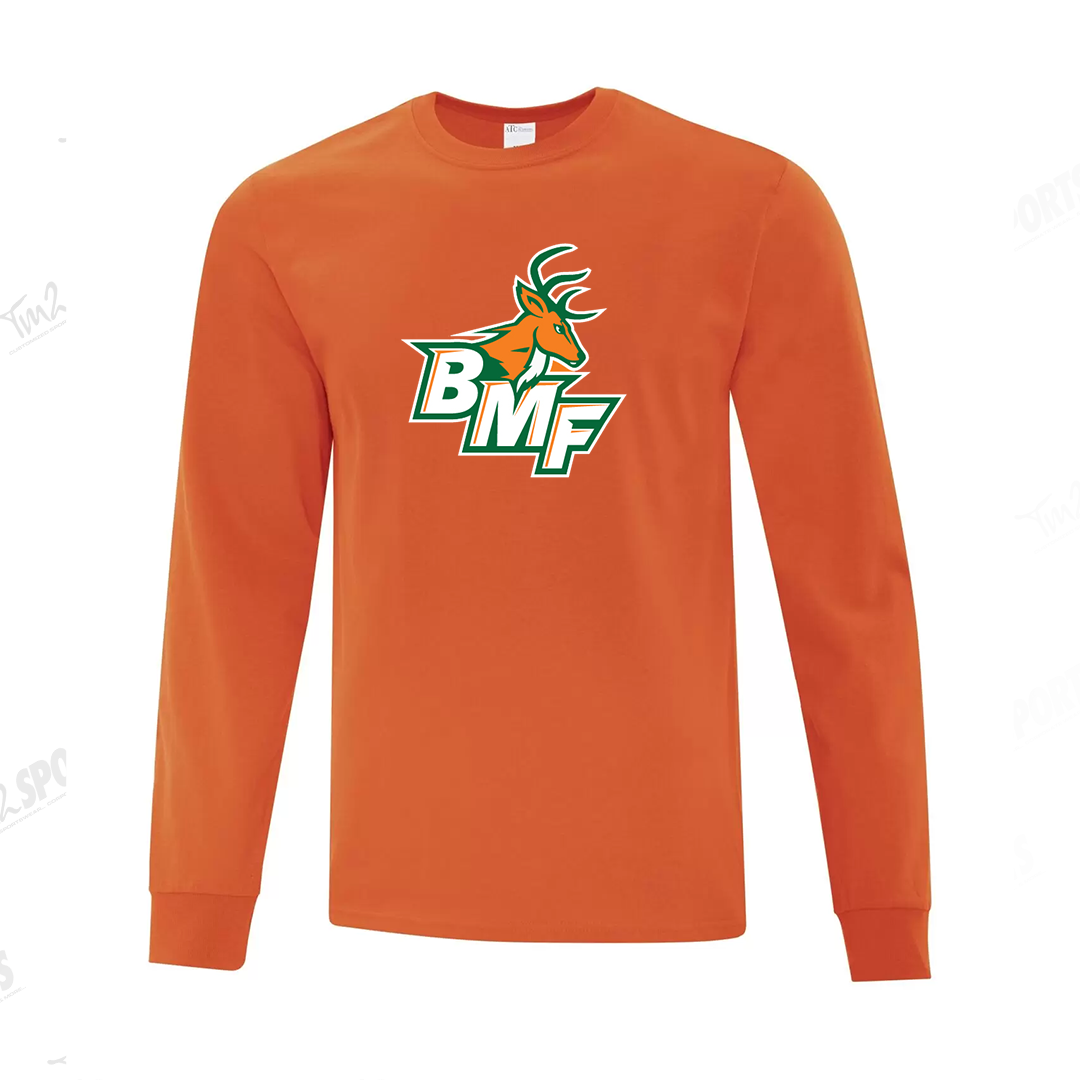 KBBU25 - Cotton Long Sleeve Tee - Orange