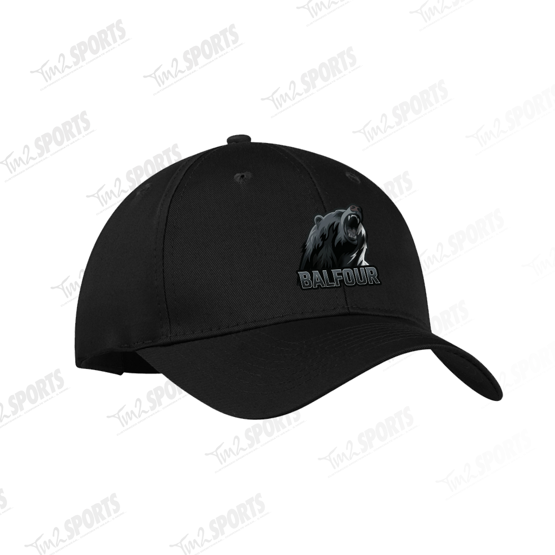 BALFC26 - Cotton Twill Dad Hat - Black