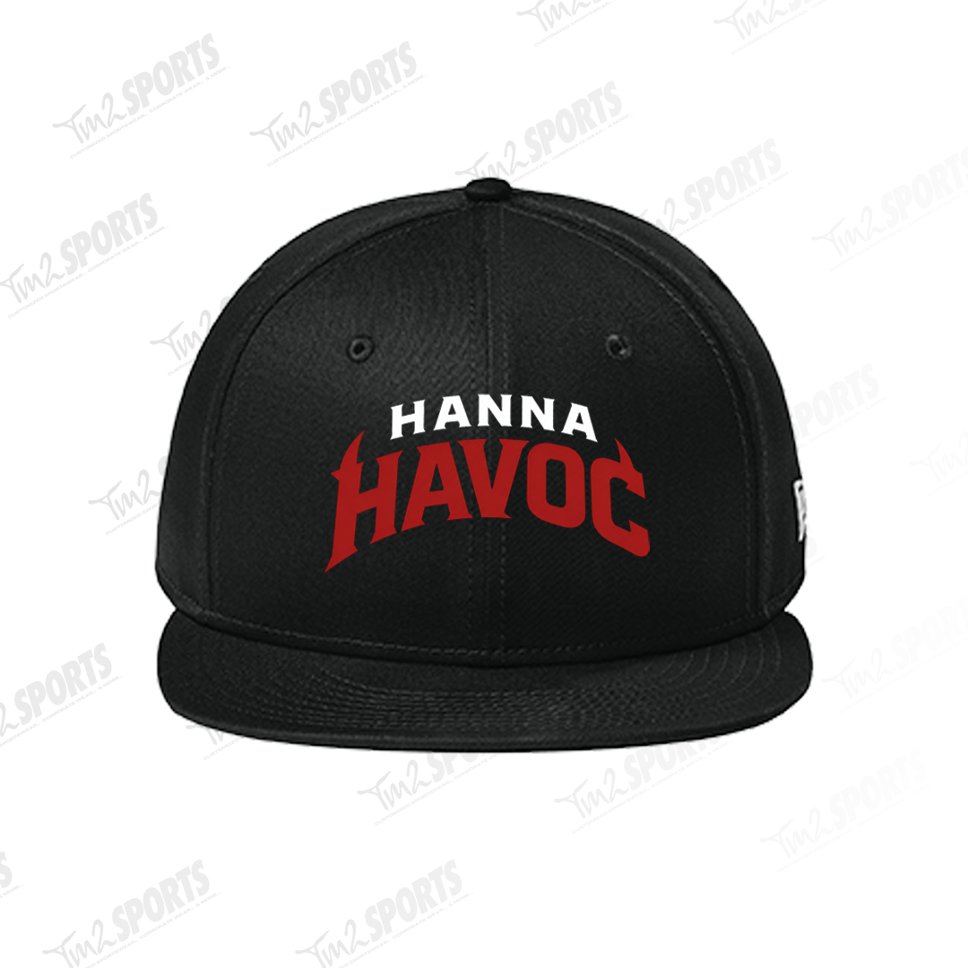 HHV26 - New Era Flat Bill Snapback - Black