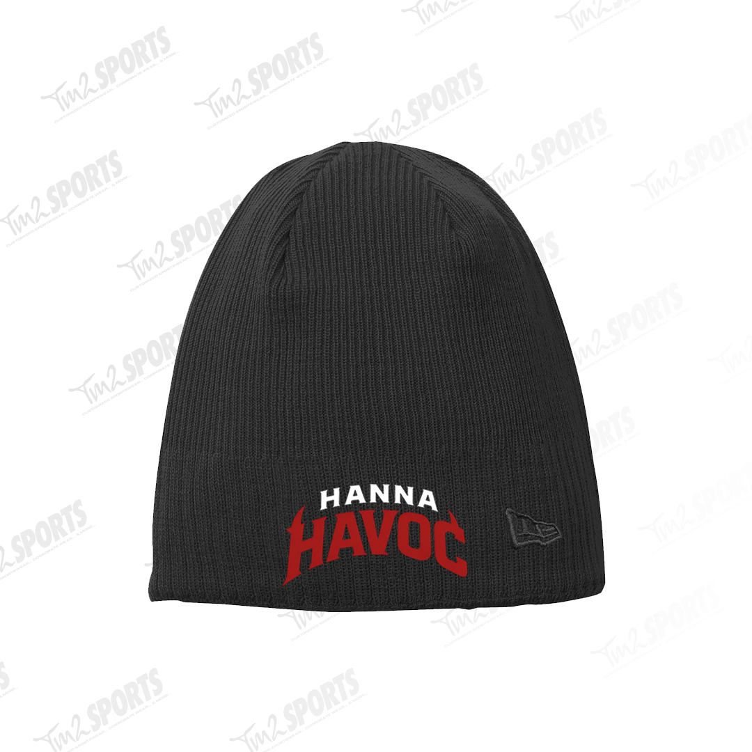 HHV26 - New Era Fleece Lined Skull Beanie - Black