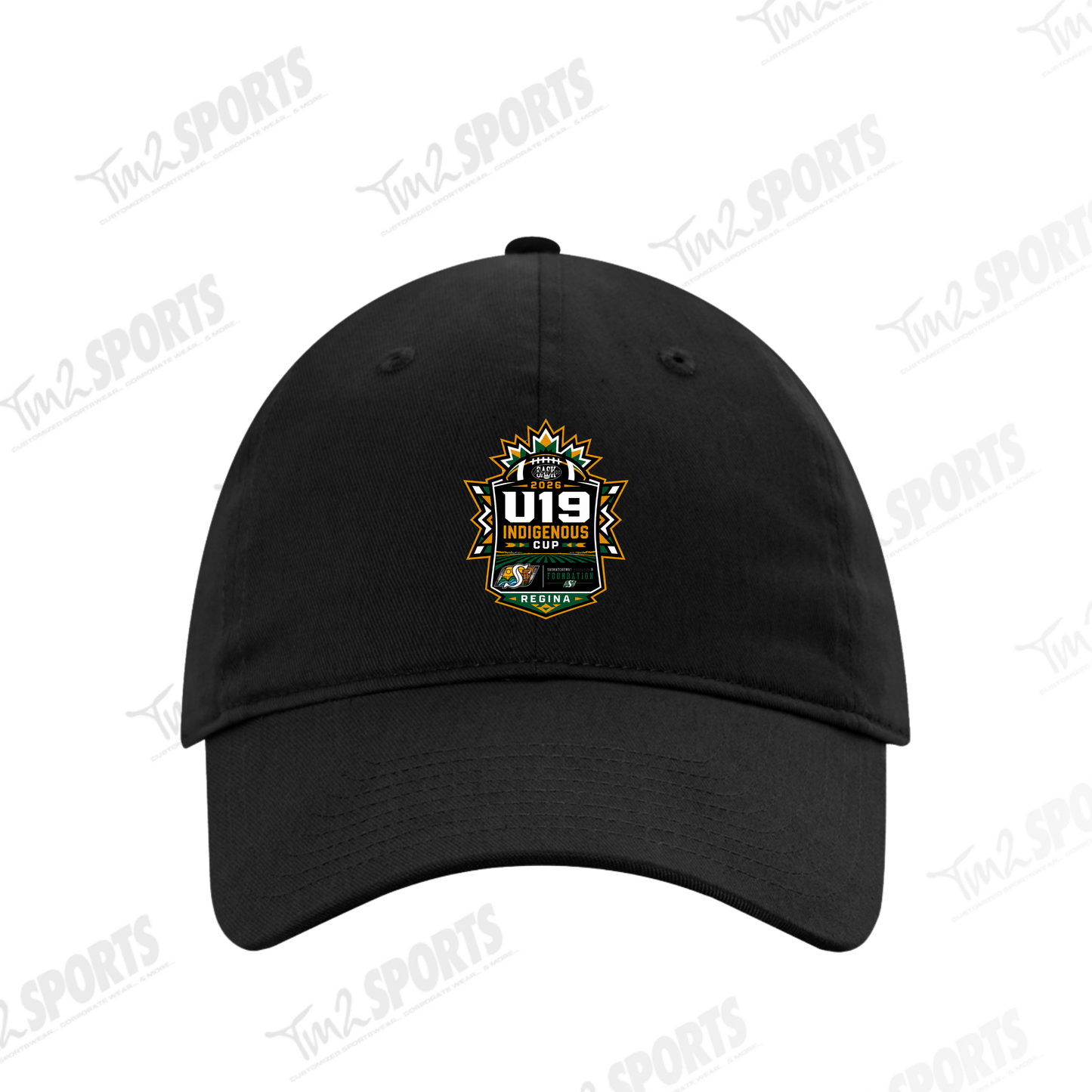 IND26 - Everyday Cotton Twill Dad Hat - Black