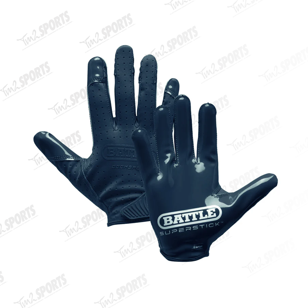 BISB26 - Battle Doom Speed Receiver Gloves - Navy