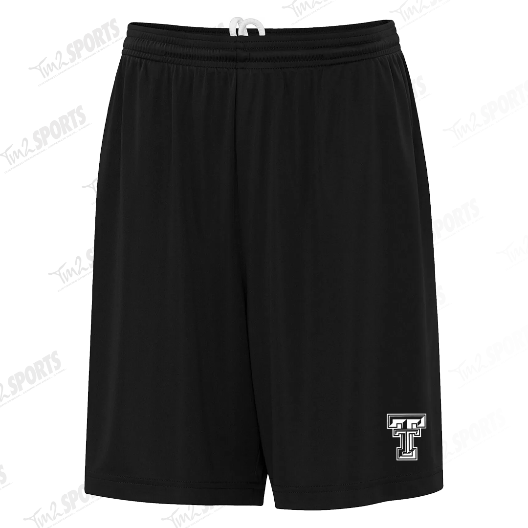 TCSC25- Pro-team Pocketed Shorts - Black