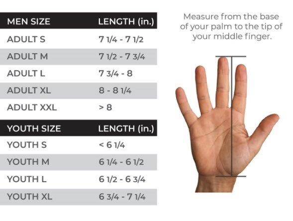 UNDER ARMOUR Football Gloves - RED