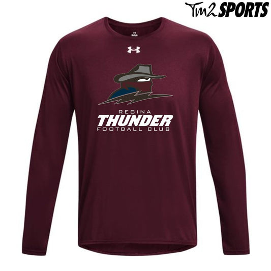 PLAY25 - Under Armour Team Tech™ Long Sleeve T-Shirt - Maroon