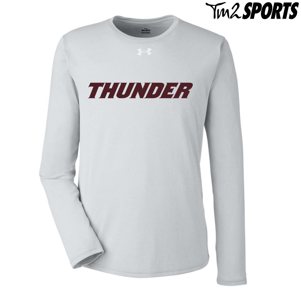 PLAY25 - Under Armour Team Tech™ Long Sleeve T-Shirt - Grey