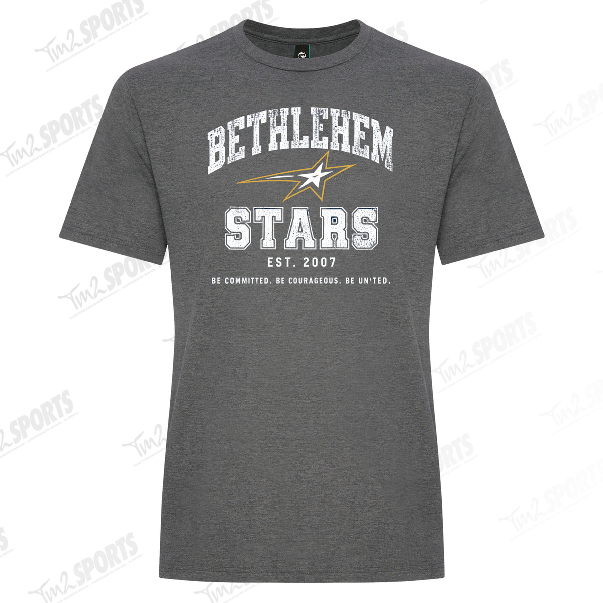 BETH26 - Koi Element Triblend Tee - Grey Frost