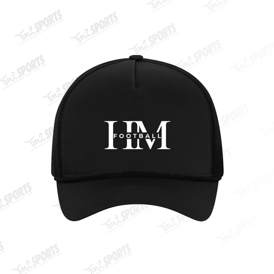 HMF26 -  Everyday Cotton Twill 5-Panel Trucker Rope Cap - Black