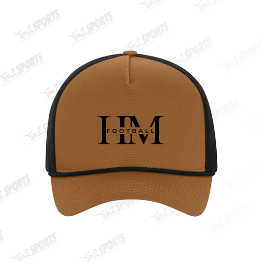 HMF26 -  Everyday Cotton Twill 5-Panel Trucker Rope Cap - Caramel