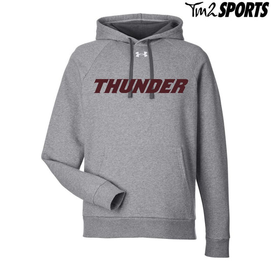 PLAY25 - Under Armour Rival Fleece Hoodie - Castlegrey