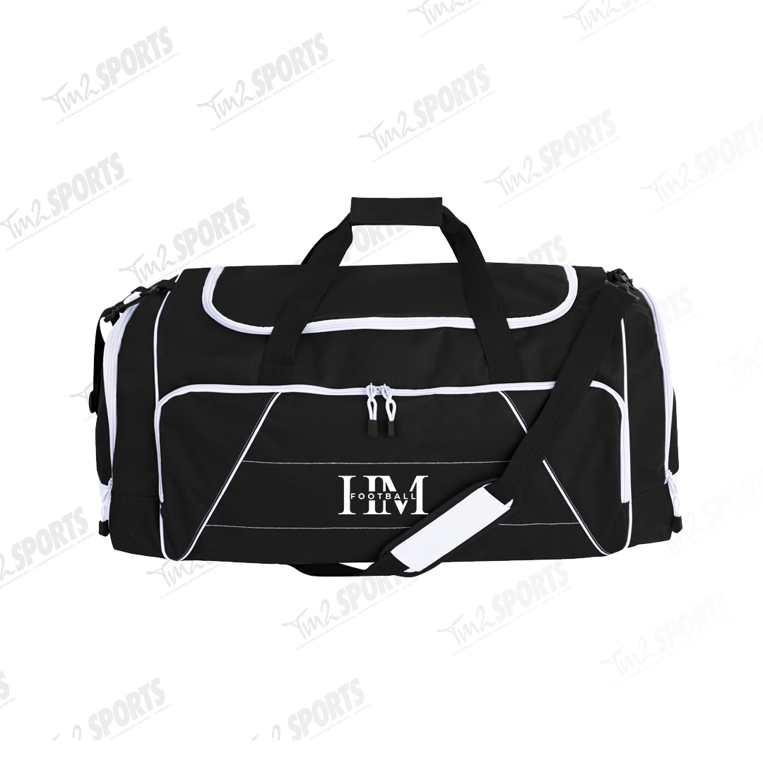 HMF26 - Varcity Duffel - Black/White