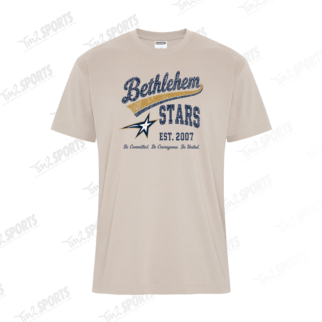 BETH26 - WERK Heavyweight Ring Spun Cotton Tee - Sand