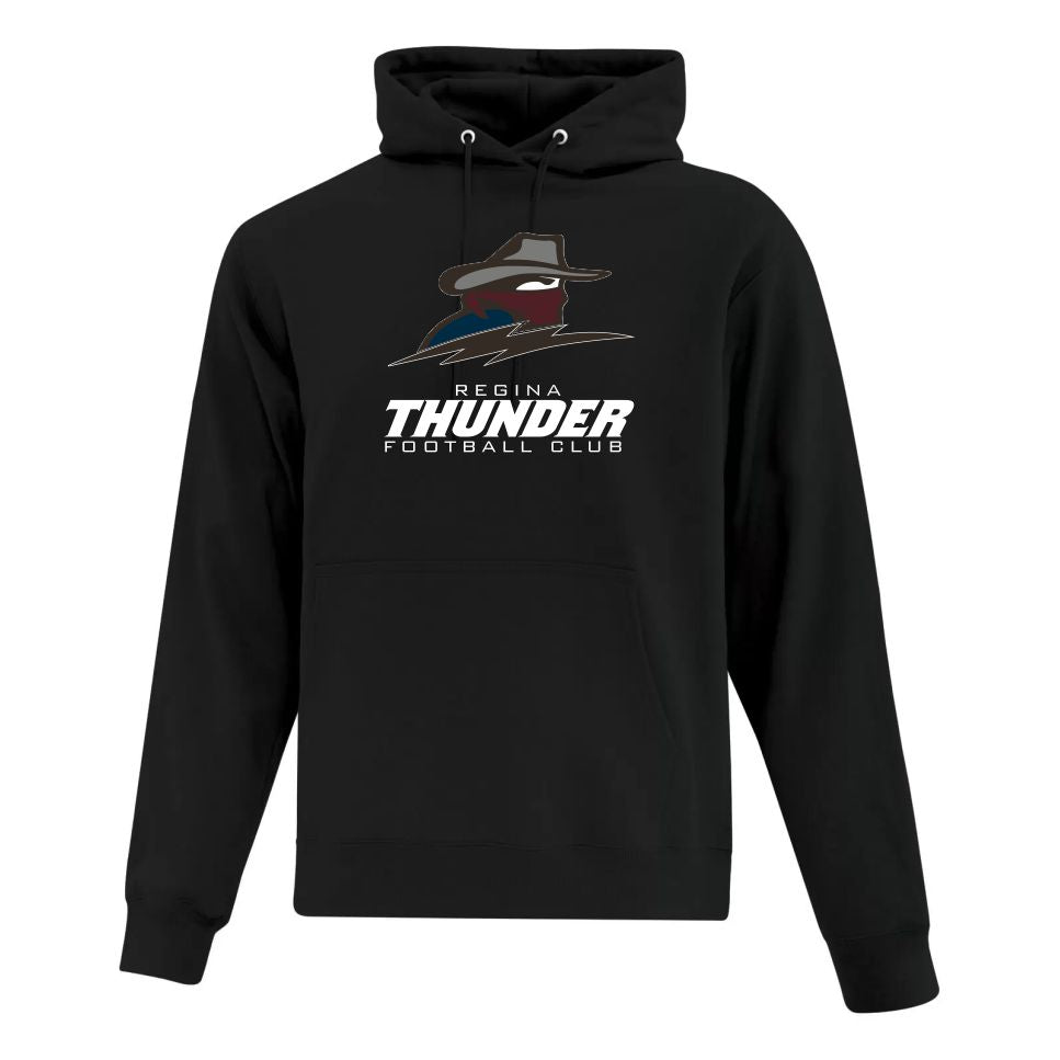 RTFAN25 - Fleece Hoodie - Black