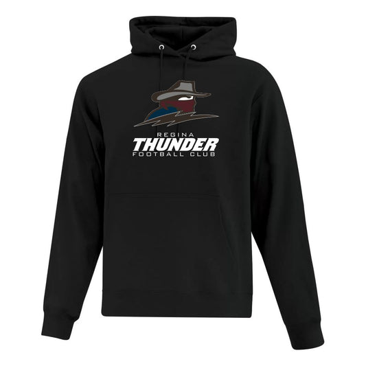 RTFAN25 - Fleece Hoodie - Black