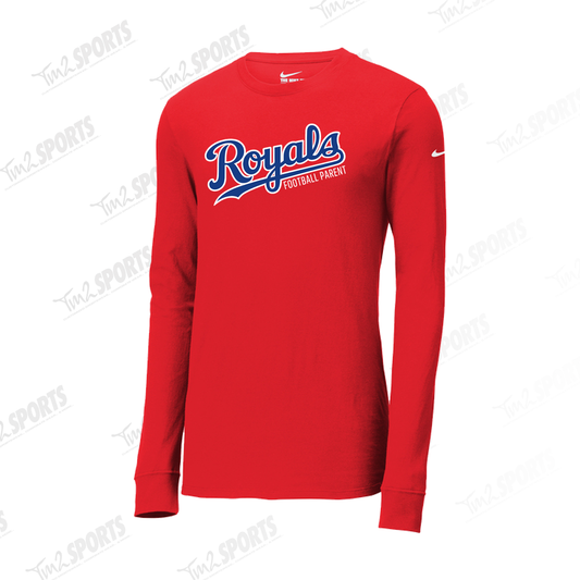 RIFF26 - PARENTS - Nike Dri-FIT Cotton/Poly Long Sleeve Tee - Red