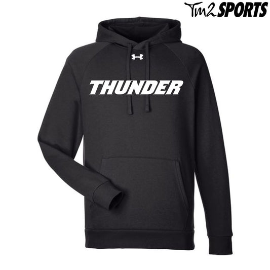 PLAY25 - Under Armour Rival Fleece Hoodie - Black