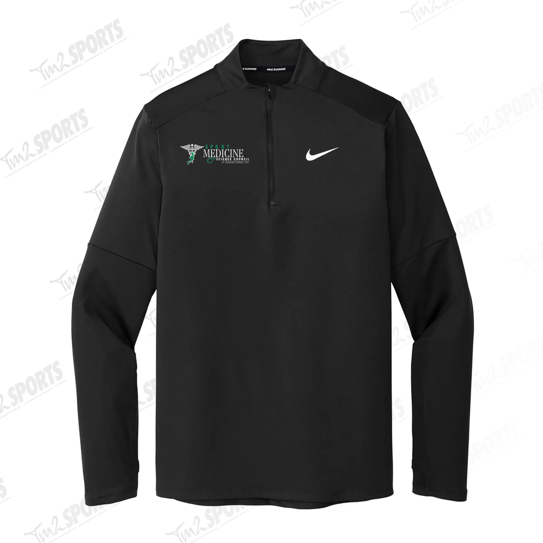 SMSC25 - Nike Dri-Fit Element 1/2 Zip Top - Black