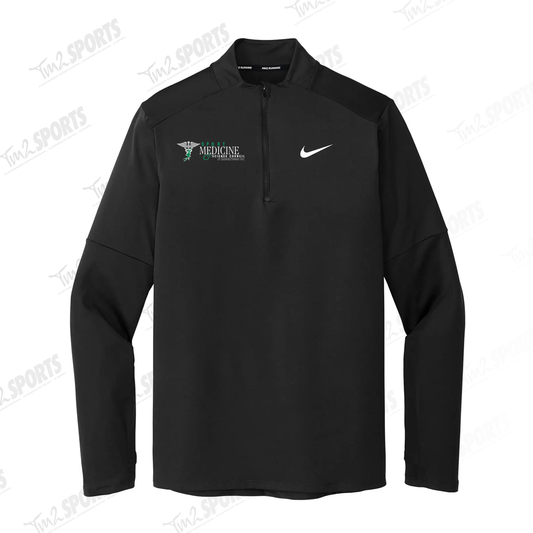 SMSC25 - Nike Dri-Fit Element 1/2 Zip Top - Black