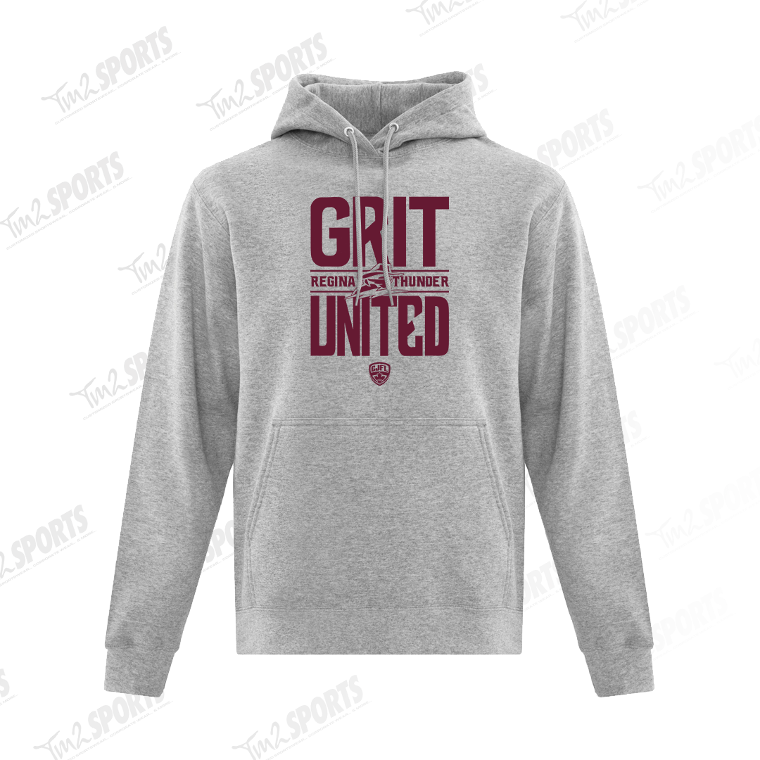 26RTFAN - *NEW GU* Fleece Hoodie - Grey