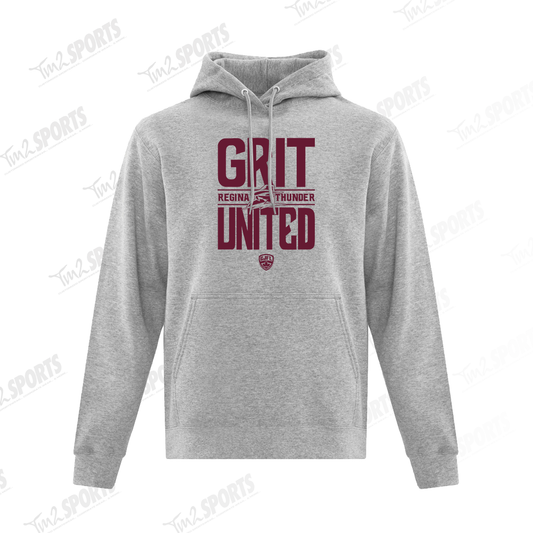 26RTFAN - *NEW GU* Fleece Hoodie - Grey