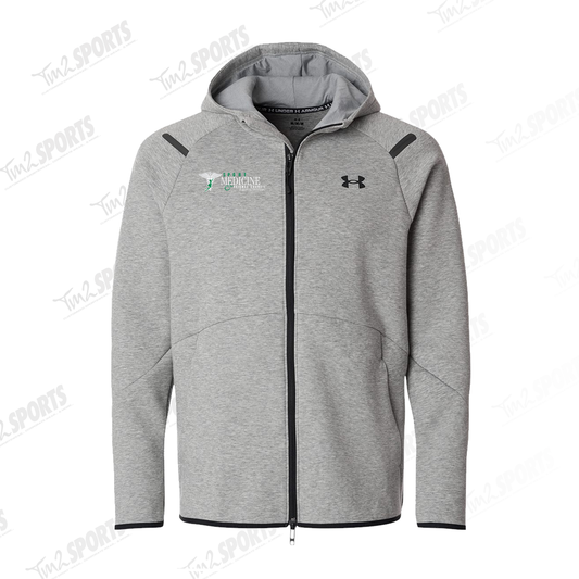 SMSC25 - Under Armour Unstoppable Fleece Full Zip - Mod Grey