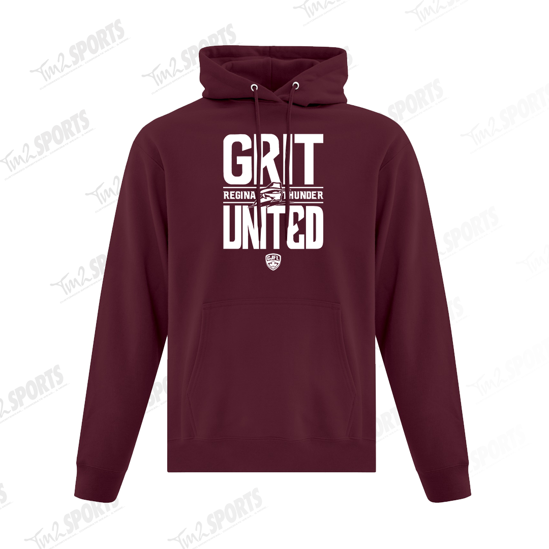 26RTFAN - *NEW GU* Fleece Hoodie - Maroon