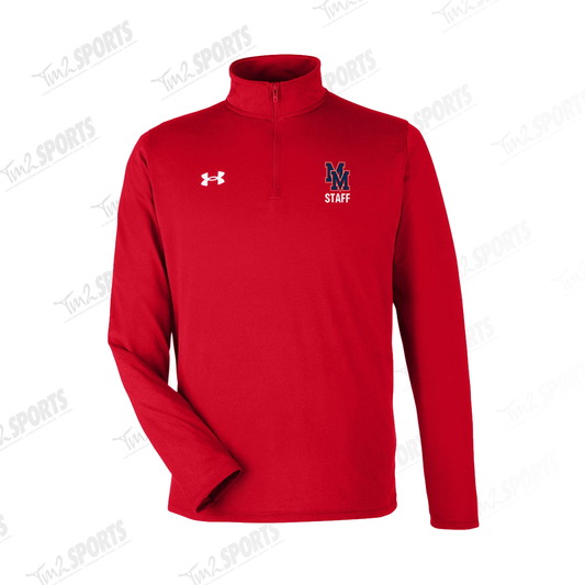 MILL26 - Under Armour Team Tech 1/4 Zip - Red