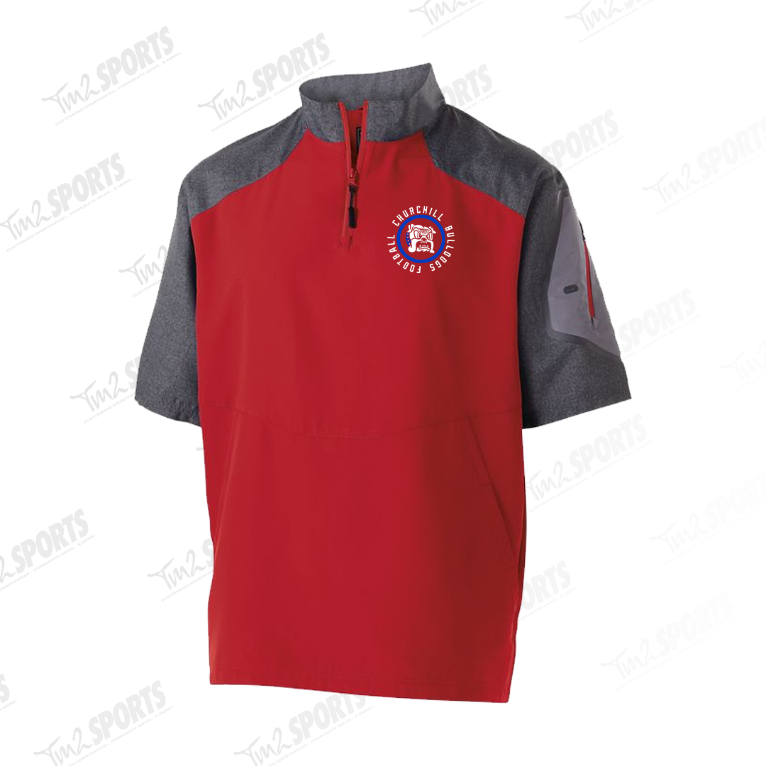 CHUR26 - Raider Short Sleeve Pullover - Red