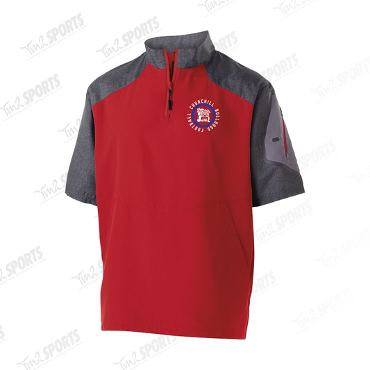 CHUR26 - Raider Short Sleeve Pullover - Red