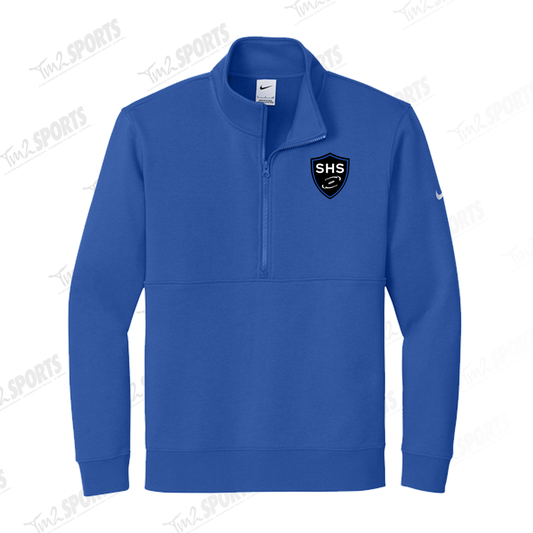 SHAD26 - Nike Club Fleece 1/2 Zip - Royal