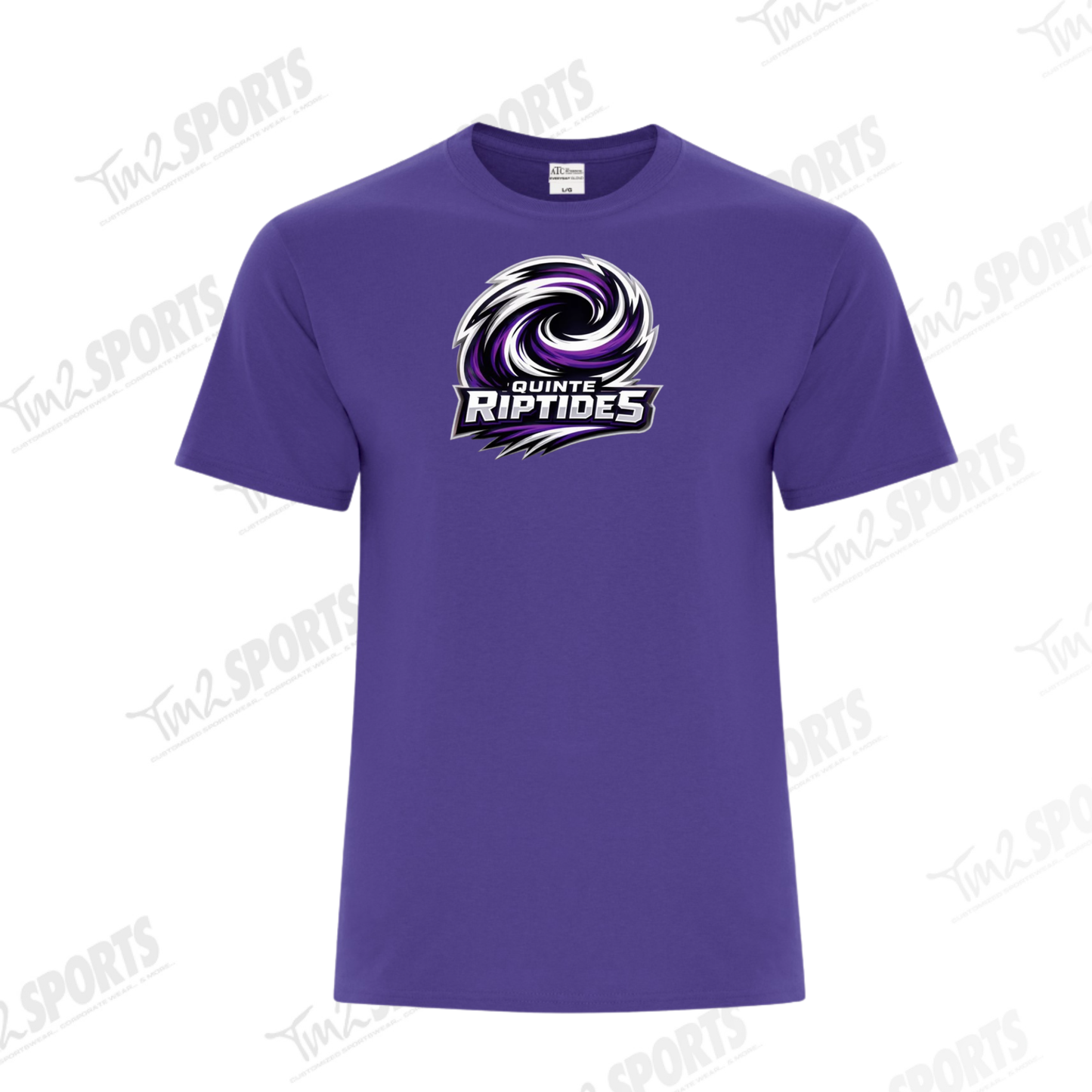 RIPT26 - Everyday Cotton Blend Tee- Purple