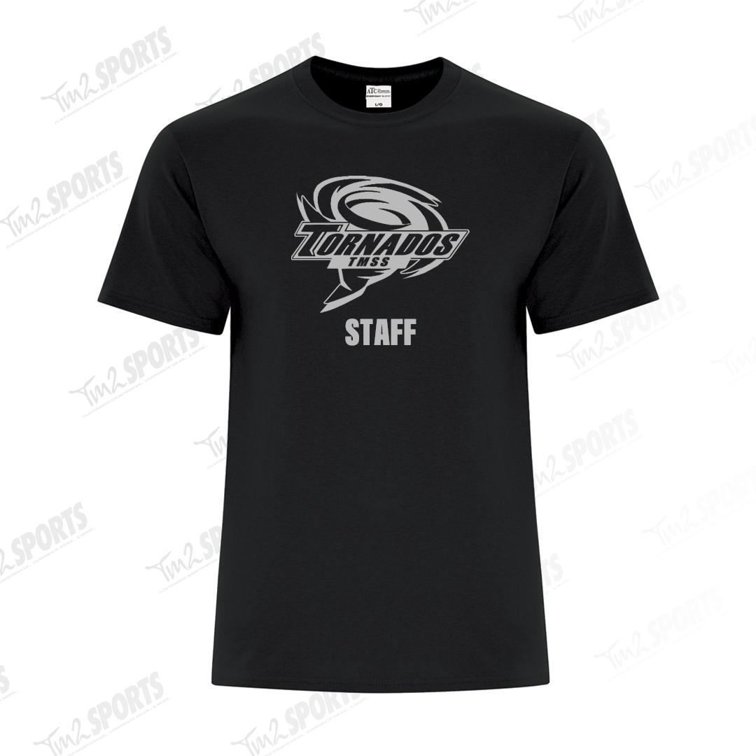 TISC26 - Everyday Cotton Blend Tee- Black