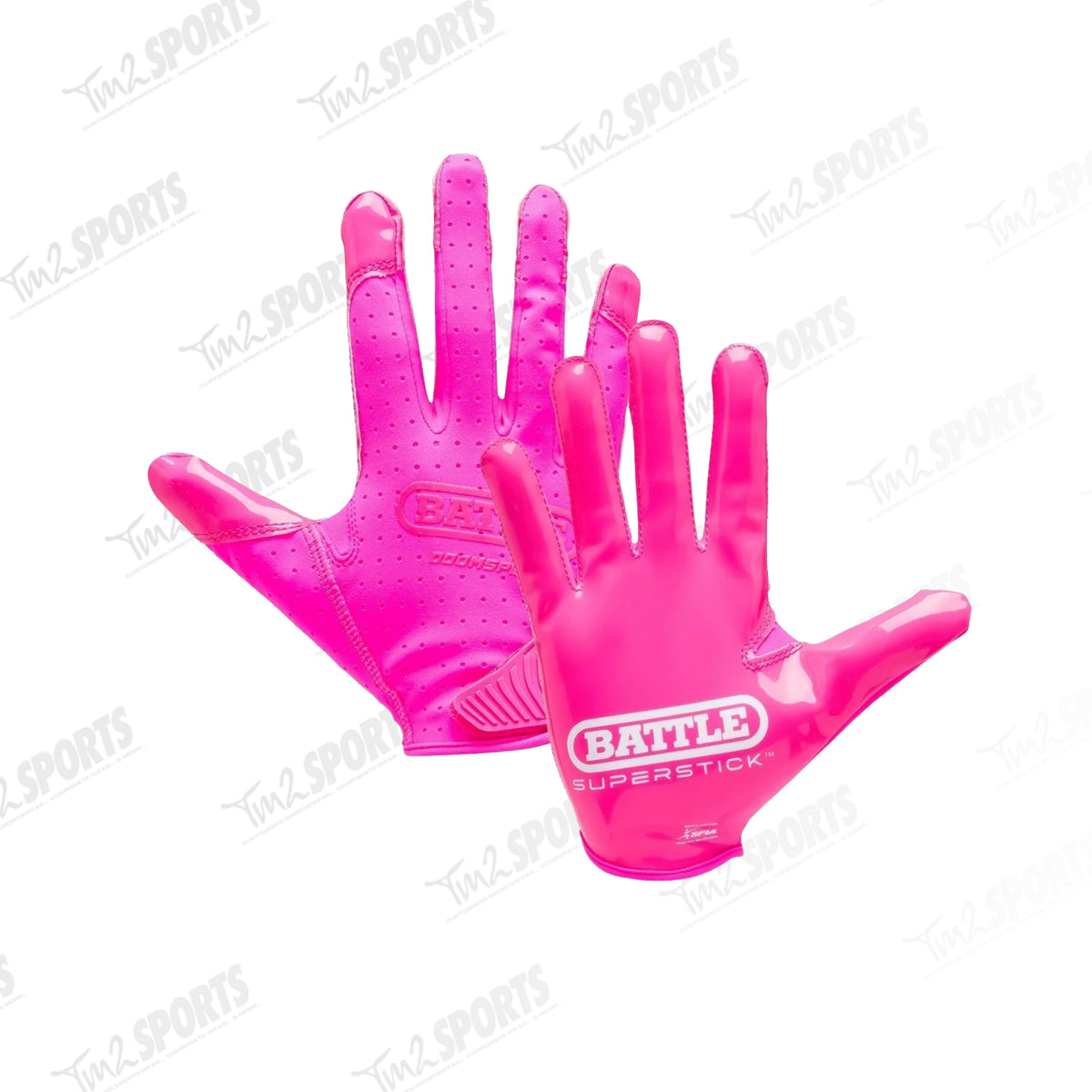 Battle Doom Speed Receiver Gloves - Pink