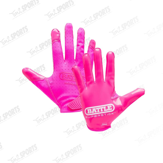 Battle Doom Speed Receiver Gloves - Pink