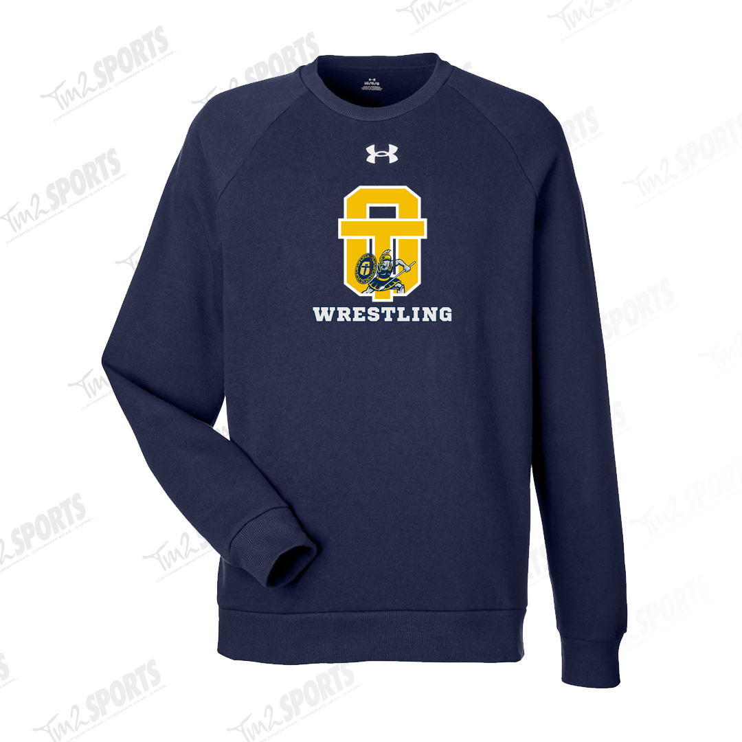 ONWR26 - Under Armour Rival Fleece Sweatshirt - Navy