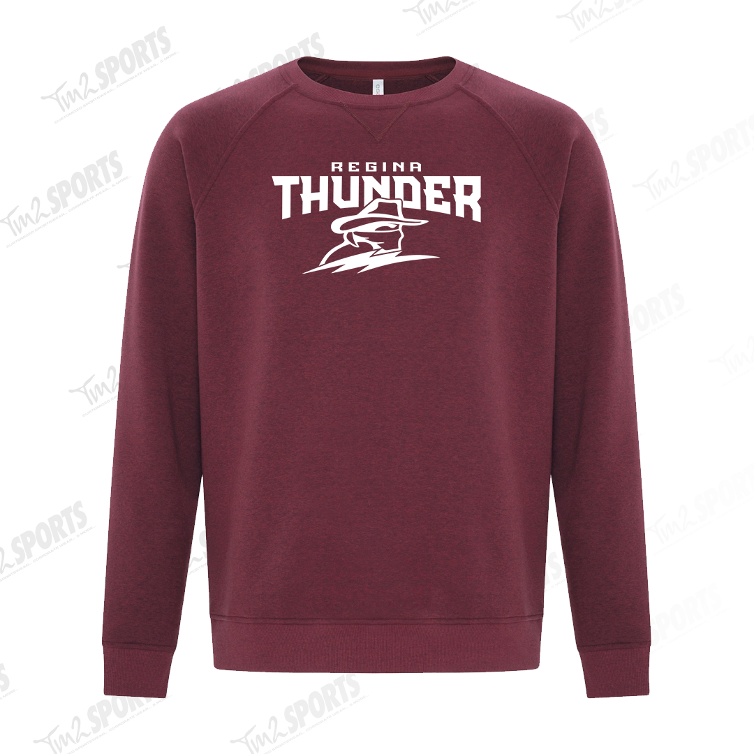 RTFAN25 - ESACTIVE Vintage Crewneck Sweatshirt - Maroon