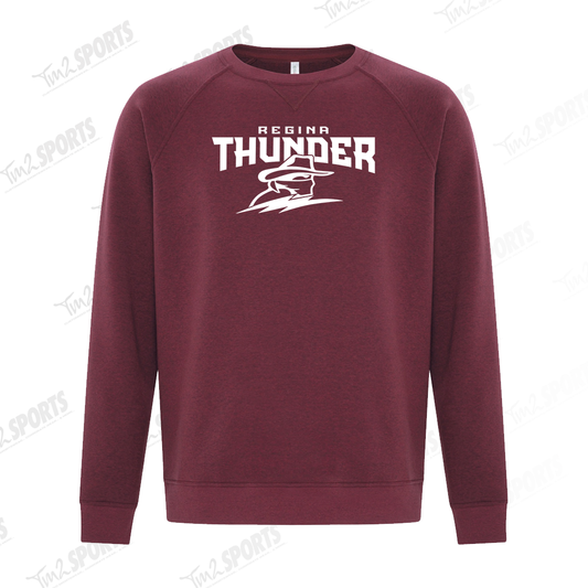 RTFAN25 - ESACTIVE Vintage Crewneck Sweatshirt - Maroon