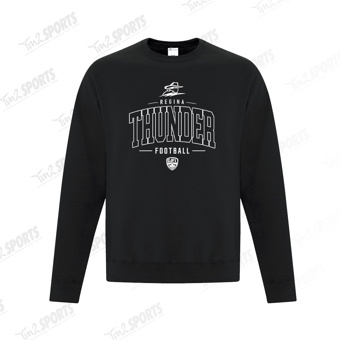 26RTFAN - *NEW HW* Fleece Crewneck Sweatshirt - Black