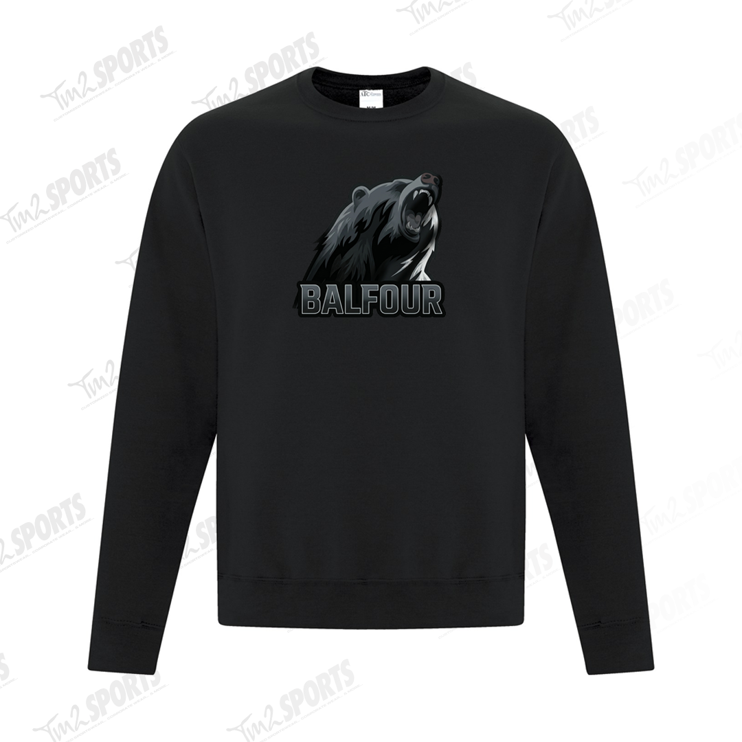 BALFC26 - Everyday Fleece Crewneck Sweatshirt - Black