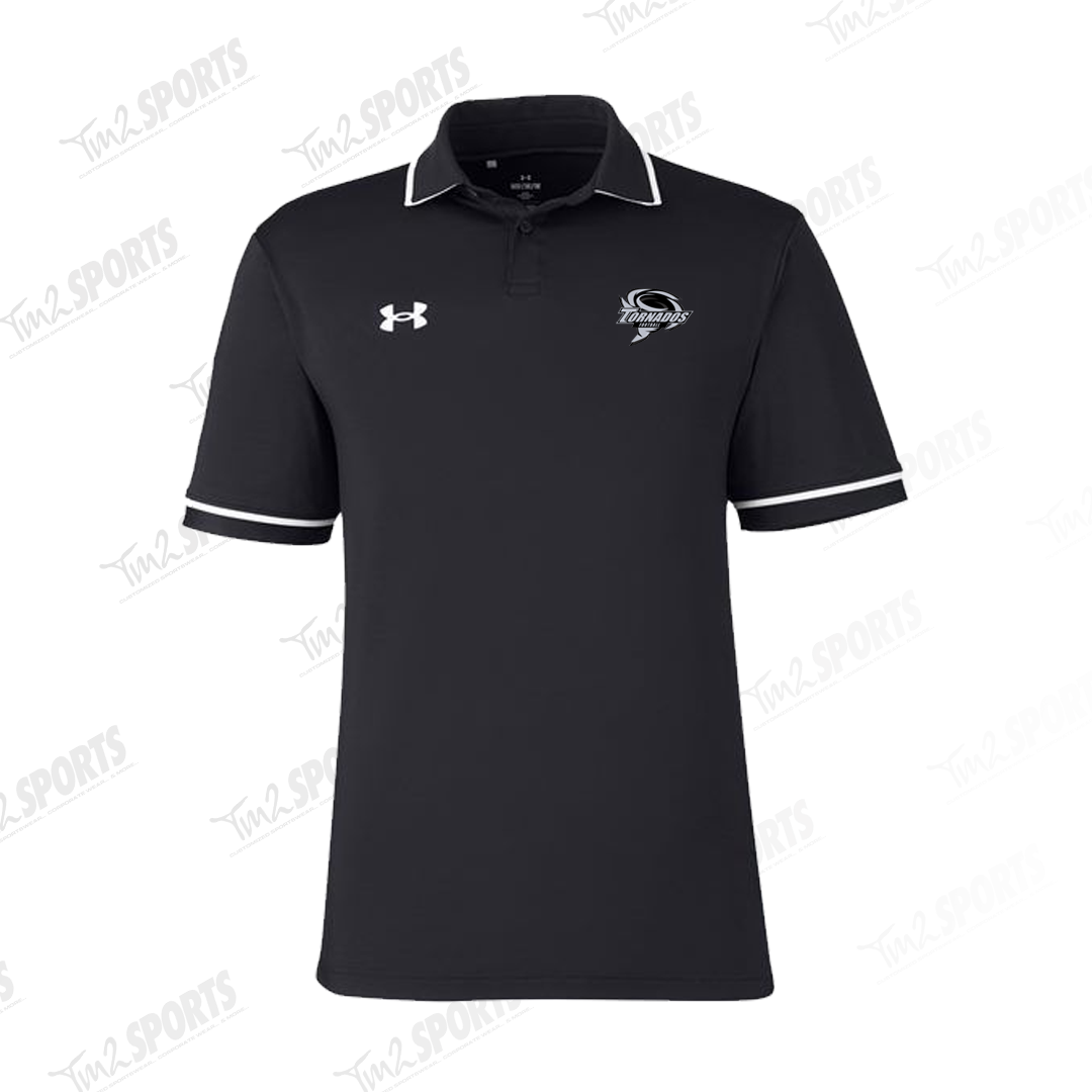 TISC26 - Under Armour Tipped Polo - Black