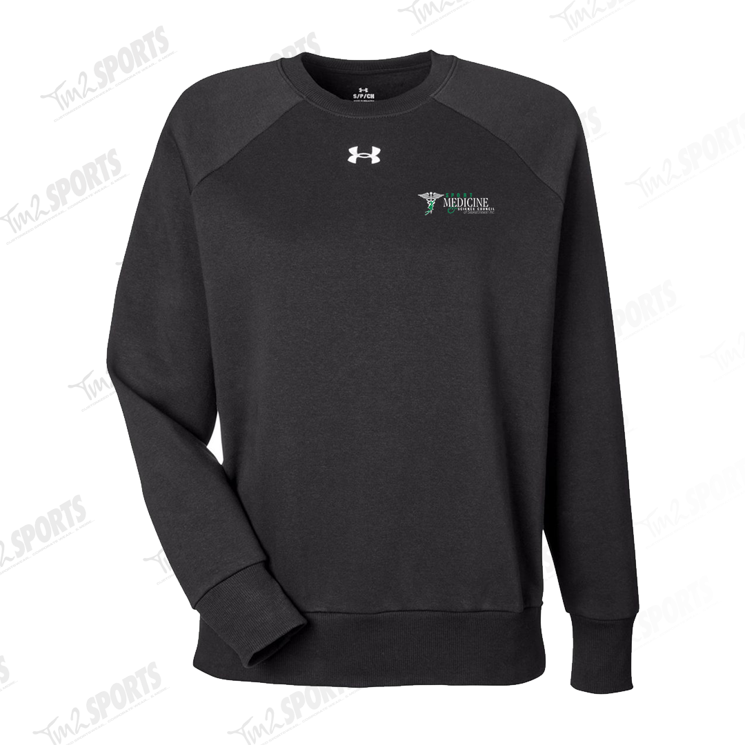 SMSC25 - Women's Under Armour Rival Crewneck - Black