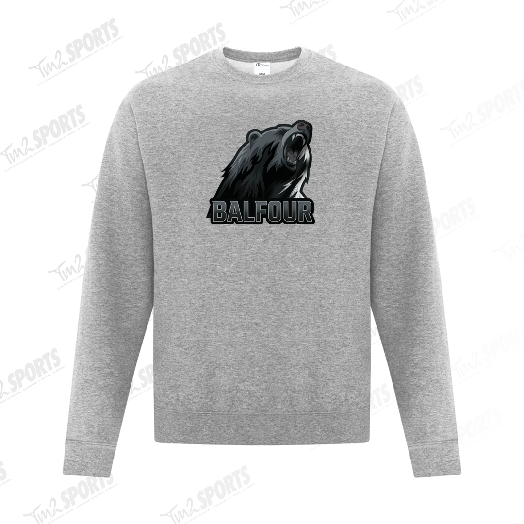 BALFC26 - Everyday Fleece Crewneck Sweatshirt - Athletic Grey