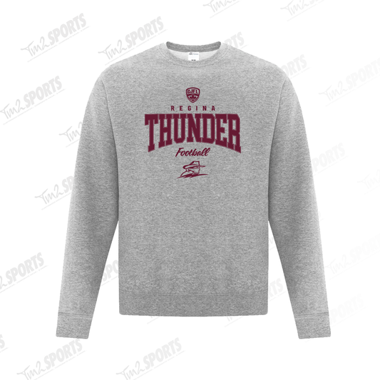 26RTFAN - *NEW CJ* Fleece Crewneck Sweatshirt - Grey