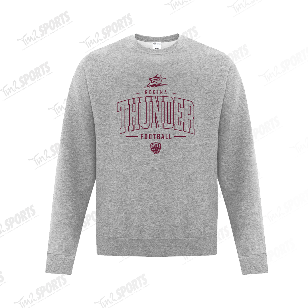 26RTFAN - *NEW HW* Fleece Crewneck Sweatshirt - Grey