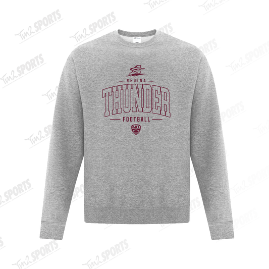 26RTFAN - *NEW HW* Fleece Crewneck Sweatshirt - Grey