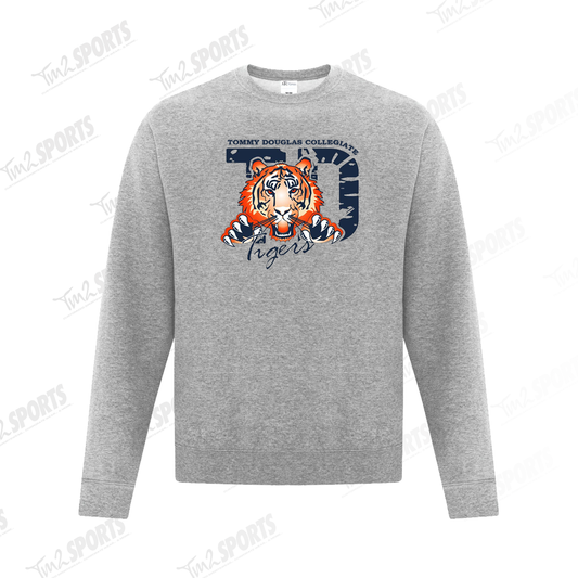 TOM26 - Everyday Fleece Crewneck Sweatshirt - Athletic Grey